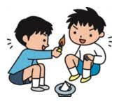 子どもの火遊び