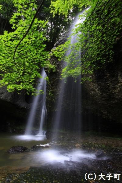 月待の滝（名前入り）