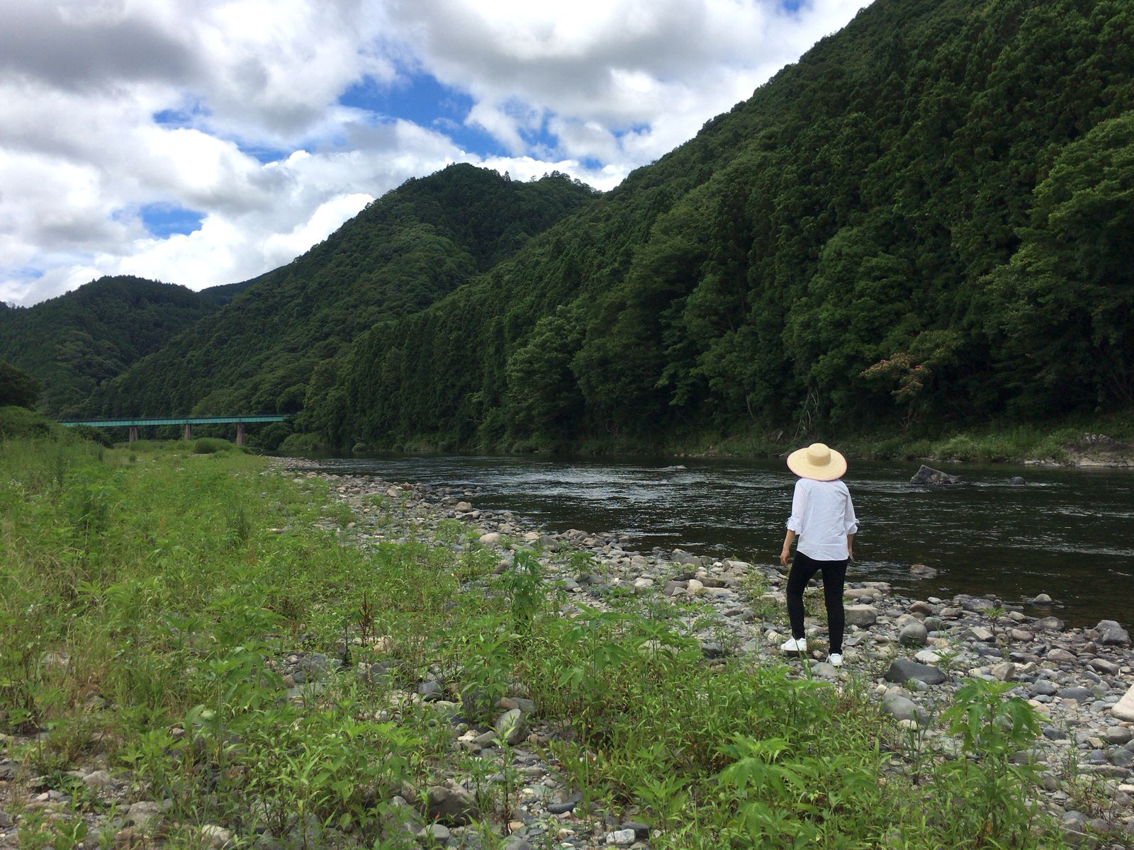 『久慈川でのリサーチ』の画像