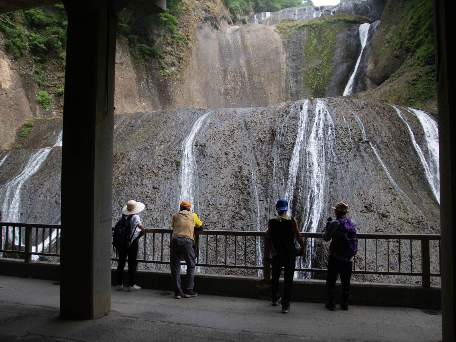 『袋田の滝でのリサーチ』の画像