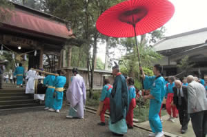 中田植（神事）
