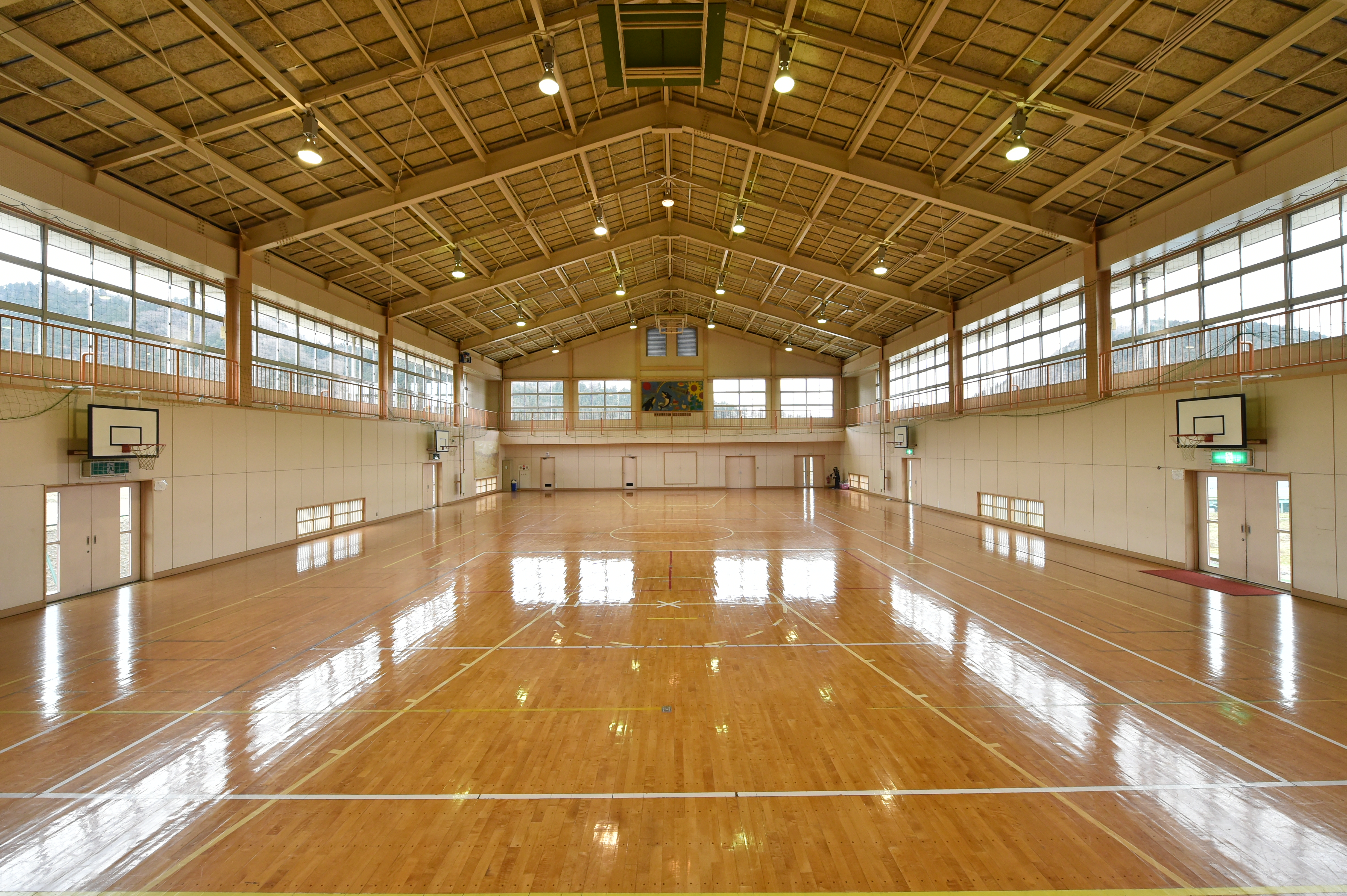 下野宮体育館体育館
