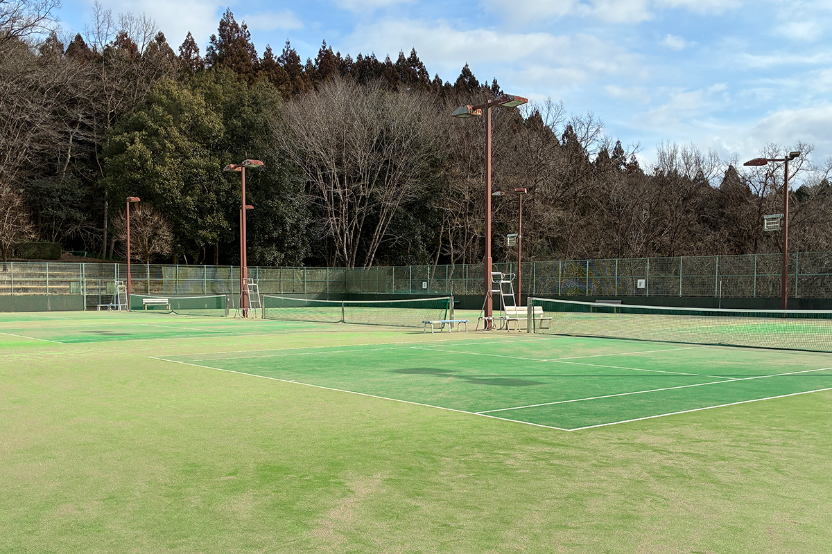 インデックス用大子広域公園 テニスコート