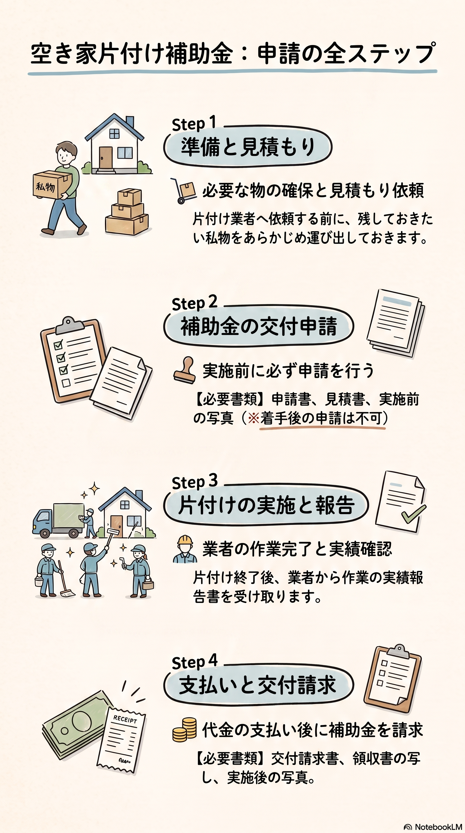 空き家片付け
